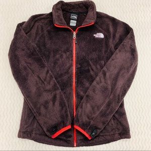 The North Face Fuzzy Zip Jacket Size Medium